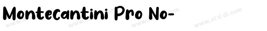 Montecantini Pro No字体转换